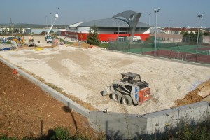 2005 Construction du court en terre battue