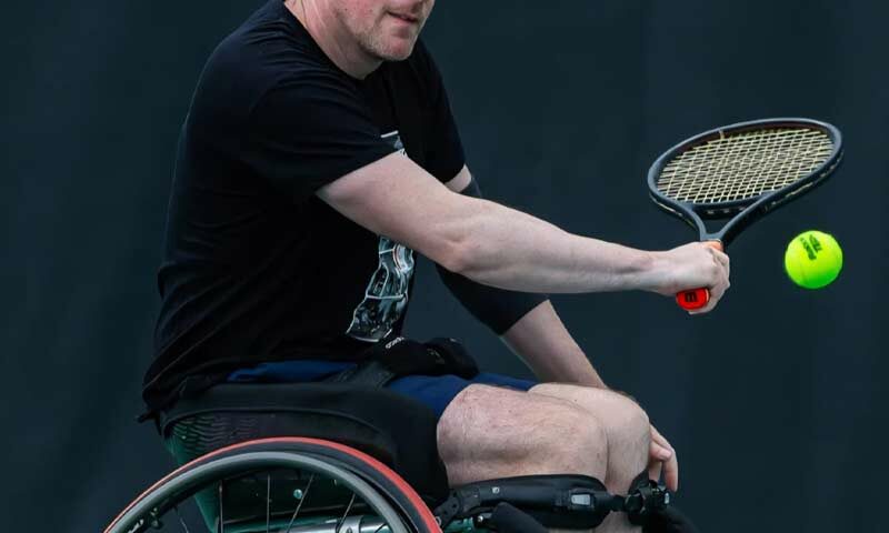 Démo tennis fauteuil